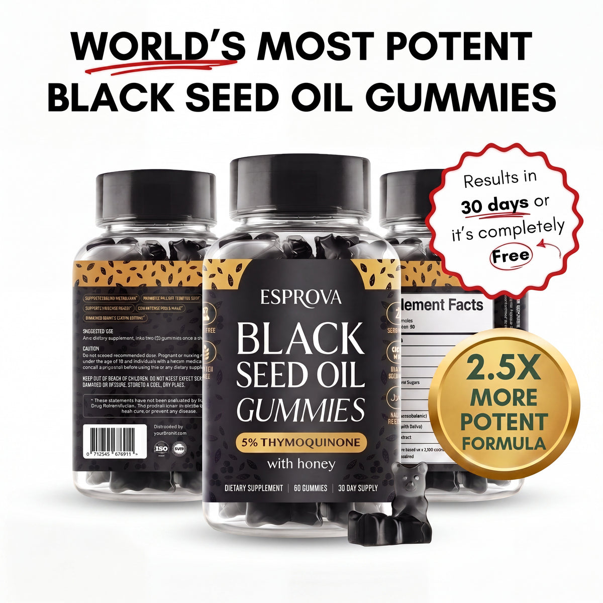 Esprova™ Black Seed Oil Gummies